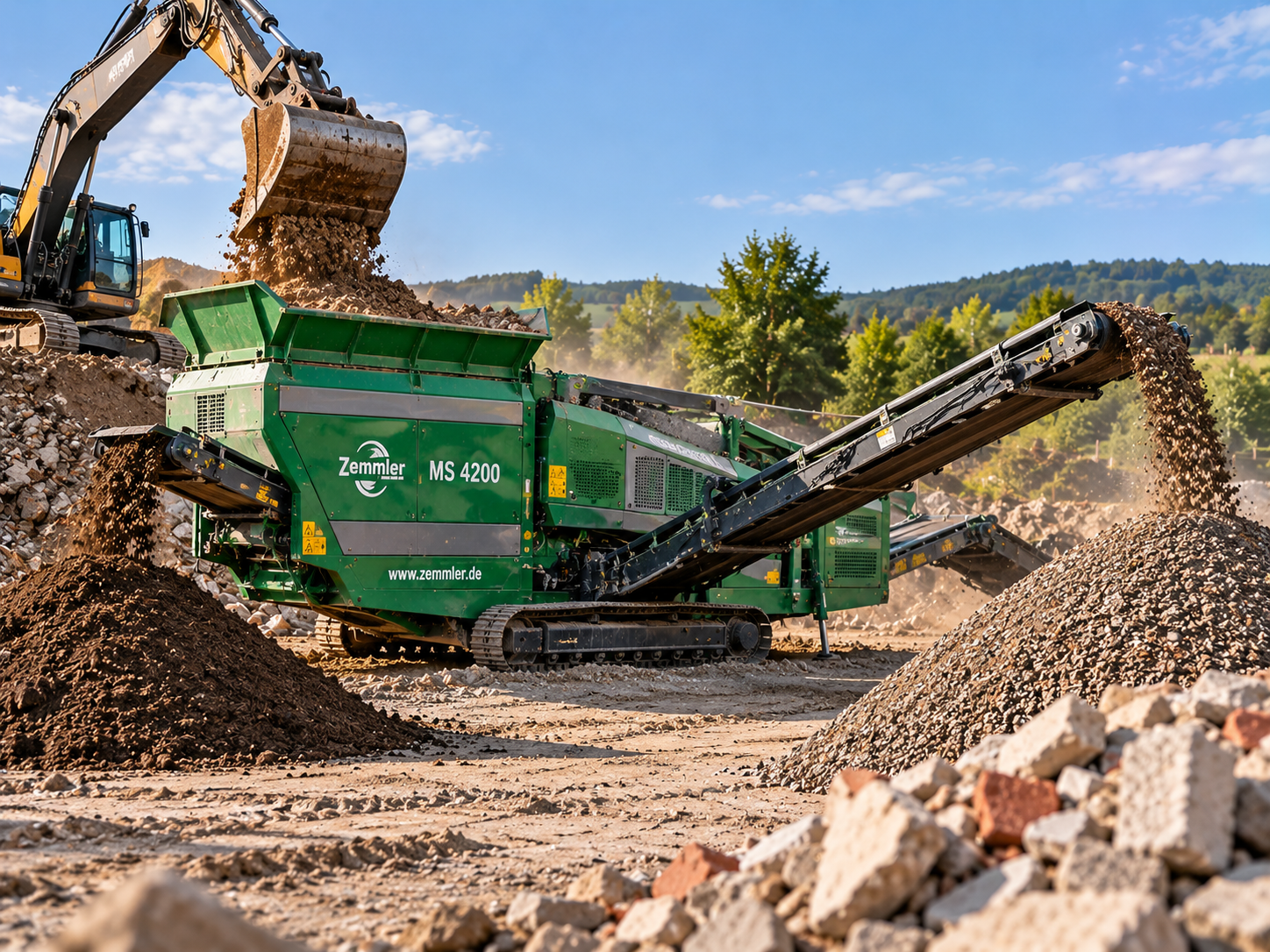 Triedenie materiálu